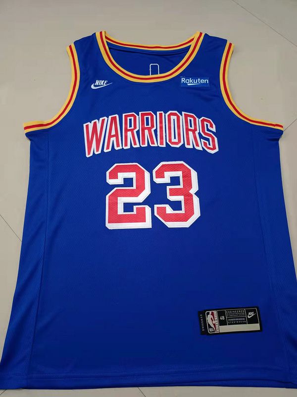 Men Golden State Warriors 23 Green Blue Nike 2022 Game NBA Jersey